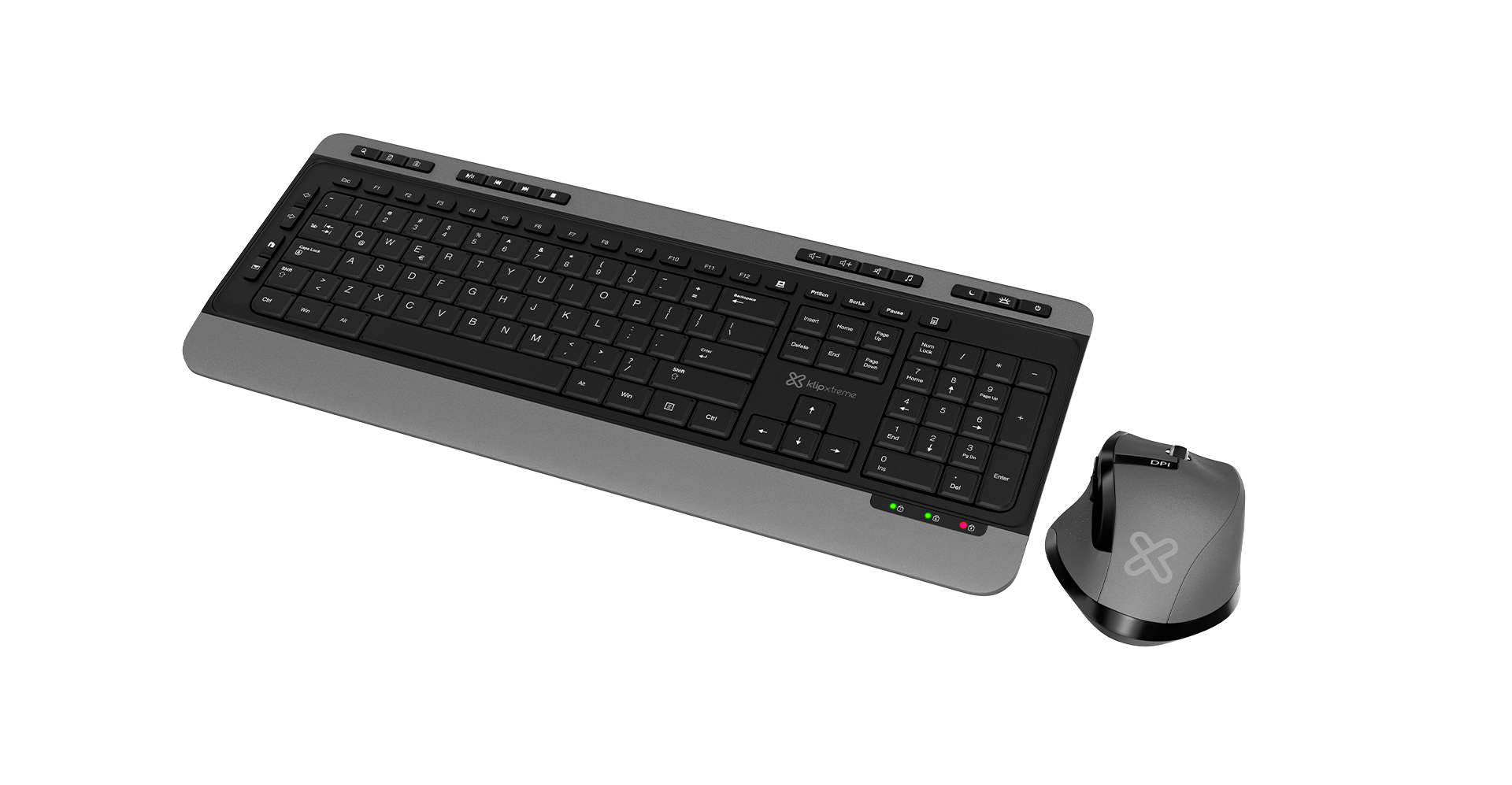 Klip Xtreme - Keyboard and mouse set - Spanish